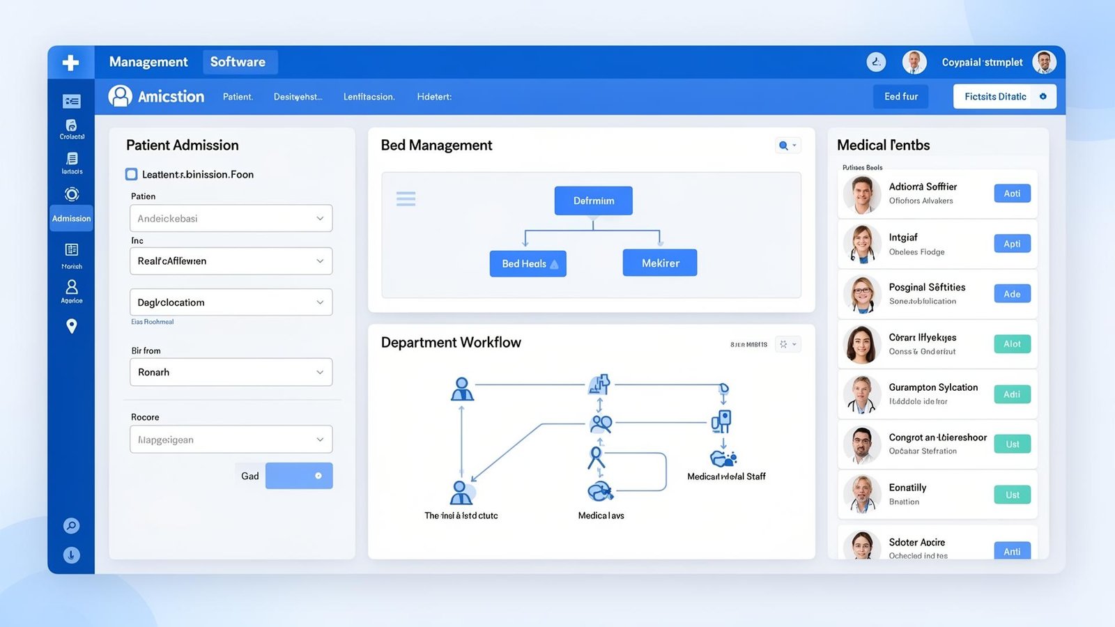 Hospital Management System Features